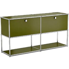 TigerParty Modern Storage Cabinet, Modular Metal Sideboard, Versatile Steel Office Credenza & Lowboard for Living Room, Kitchen, Home Office in Saudi Arabia