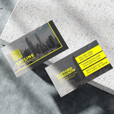 GotPrint 2"x3.5" Custom Business Cards, Upload Your Own Logo or Photo, Personalized Glossy Cards for Small Businesses, 500 Qty in Saudi Arabia