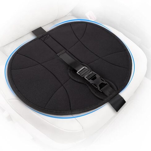 Car Seat Cushion for Pregnancy Driving, Automotive Seat Pad with Non-Slip Bottom & Adjustable Strap – Pregnancy & Post-Surgery Relief Seat Cushion, Relieve Abdominal Discomfort,Fits All Car Seats in Saudi Arabia