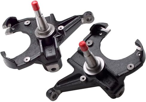Front 3" in Lowering Drop Spindles Steering Knuckle Suspension Kit Fits 1.25" Rotor 2WD for Chevrolet C-10/R10 Suburban/R1500/R1500 Suburban 1973-1991 for GMC C1500/C1500 Suburban 1985-1986 in Saudi Arabia