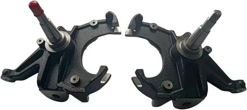 Front 3" in Lowering Drop Spindles Steering Knuckle Suspension Kit Fits 1.25" Rotor 2WD for Chevrolet C-10/R10 Suburban/R1500/R1500 Suburban 1973-1991 for GMC C1500/C1500 Suburban 1985-1986 in Saudi Arabia