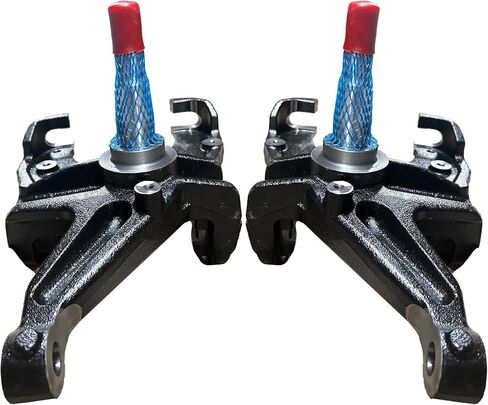 Front 3" in Lowering Drop Spindles Steering Knuckle Suspension Kit Fits 1.25" Rotor 2WD for Chevrolet C-10/R10 Suburban/R1500/R1500 Suburban 1973-1991 for GMC C1500/C1500 Suburban 1985-1986 in Saudi Arabia