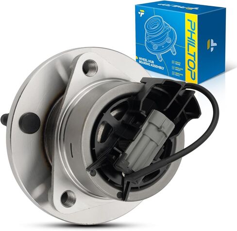 PHILTOP Front 513206 Wheel Bearing and Hub Assembly 5 Lugs for Cobalt 2005-2010, G5 2007-2009, HHR 2006-2011, Ion 2003-2007 with ABS 1 PCS in Saudi Arabia