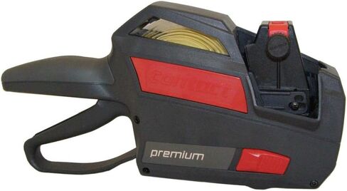 HPILISH Label Gun، Contact Premium Model 8.22، يطبع سطرًا واحدًا، 8 أحرف in Kuwait