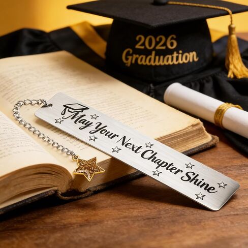 Graduation Gifts 2026, Senior Bookmark Gift Set for Him Her, Inspirational Grad Presents for High School College Nurse Students, Class of 2026 Keepsake for Son Daughter in Saudi Arabia
