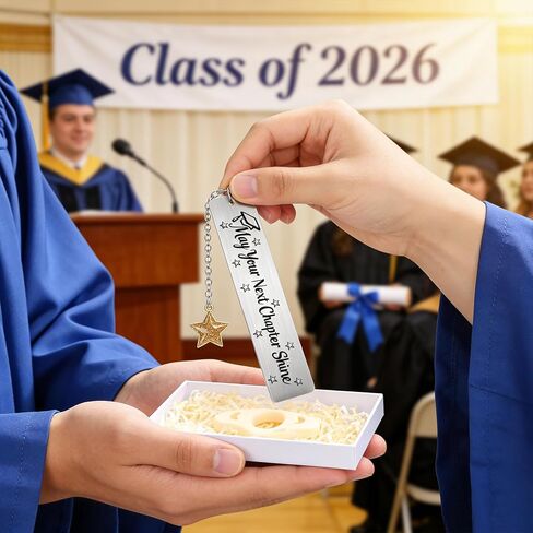 Graduation Gifts 2026, Senior Bookmark Gift Set for Him Her, Inspirational Grad Presents for High School College Nurse Students, Class of 2026 Keepsake for Son Daughter in Saudi Arabia