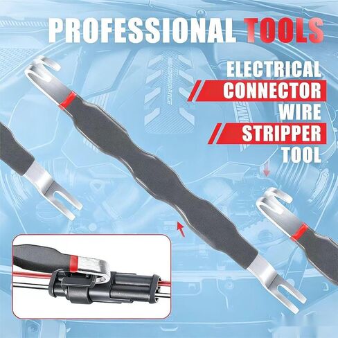 Automotive Electrical Disconnect Pliers Set,3PCS Automotive Electrical Connector Removal Tool,Connector Removal Tool for Cars, Trucks & SUVs,Mechanic Tools Kit Includes Straight & 60°Jaw in Saudi Arabia