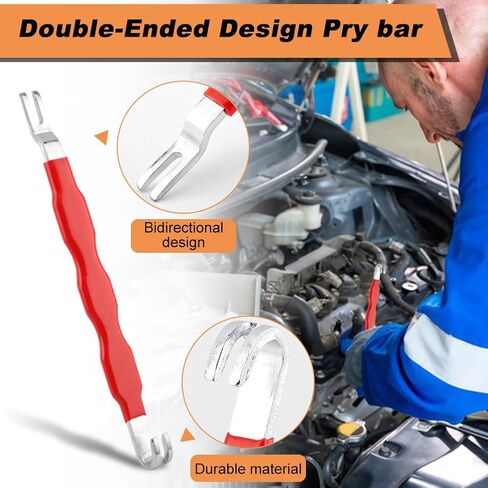 4 Pieces Electrical Disconnect Pliers for Cars, Automotive Electrical Connector Disconnect Tool and Connector Separator and Hose Clamp Pliers with Terminal Removal Tool Kit in Saudi Arabia