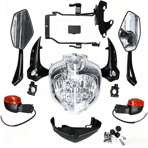 Fit For FZ6 FZ6N FZ6S Fazer 2007-2010 Motorcycle Headlight Assembly Front Lamp Replacement in Saudi Arabia