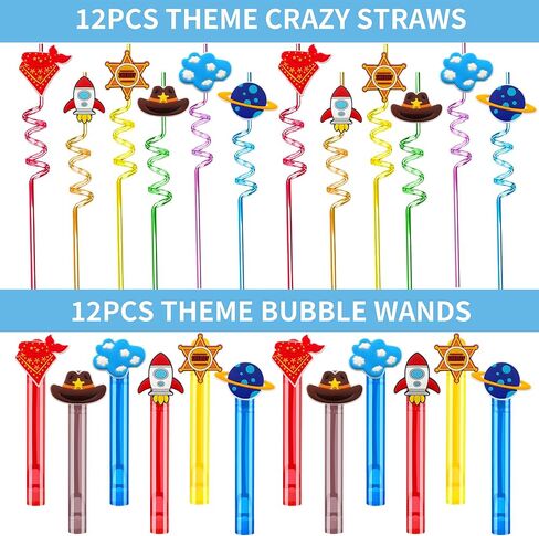 Blue Hydrangea 232 Pcs Cartoon Story Theme Birthday Party Favors Decorations Supplies for Kids Goodie Bag Stuffer Pinata Filler in Saudi Arabia