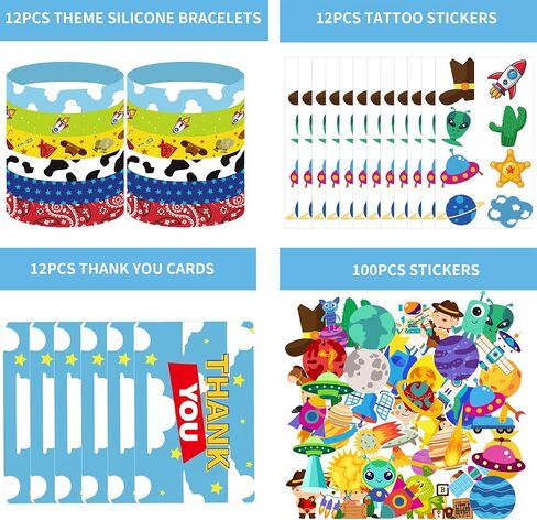 Blue Hydrangea 232 Pcs Cartoon Story Theme Birthday Party Favors Decorations Supplies for Kids Goodie Bag Stuffer Pinata Filler in Saudi Arabia