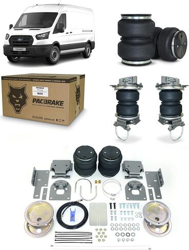 Pacbrake HP10398 ALPHA HD Air Spring Suspension Kit Compatible with Ford Transit 350HD 2013-2023 in Saudi Arabia