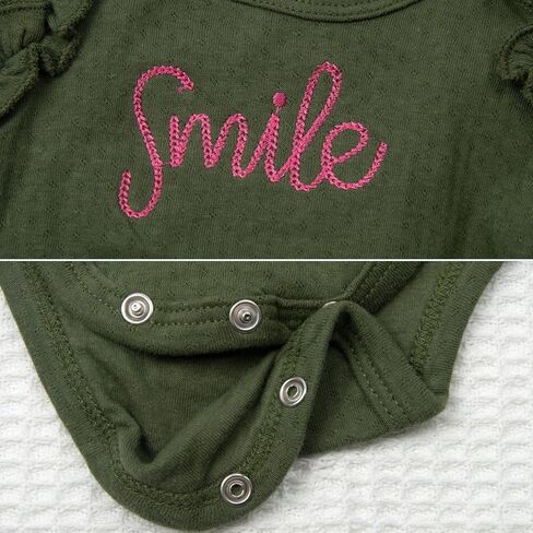 4Pcs Set 22 inch Reborn Doll Clothes Olive-Green Clothes with Headband Suitable for 22-24 inch Reborn Baby Dolls Accessories in Saudi Arabia