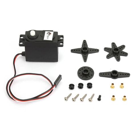 DS04-NFC 360 Degree Servos DC Geared Motor, Continuous Rotation Lightweight Micro Servo Black for RC Vehicles in Saudi Arabia