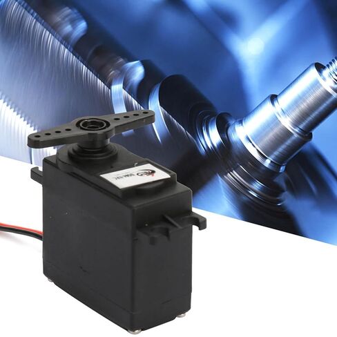 DS04-NFC 360 Degree Servos DC Geared Motor, Continuous Rotation Lightweight Micro Servo Black for RC Vehicles in Saudi Arabia