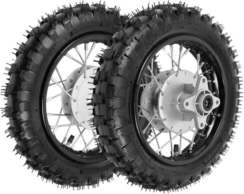 2.50-10 مجموعة العجلات الأمامية والخلفية 2.5-10 إطارات إطارات لهوندا CRF50 XR50 BBR KLX دراجة الطرق غير الممهدة 15 بوصة عجلات مصنوعة من خليط معدني الترباس المباشر على الاستبدال in Kuwait