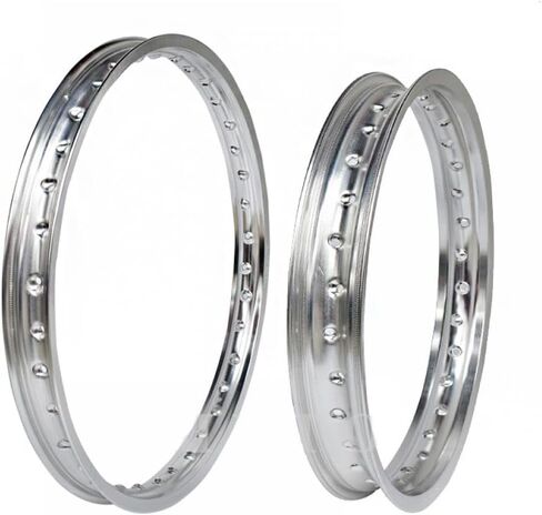 Aluminum Motorcycle Wheel Rim Compatible With Various Models 1.6X21 2.15X18 36 Hole Fit Compatible With CRF YZF KXF SXF EXC And More(18-2.15 36 HOLES) in Kuwait
