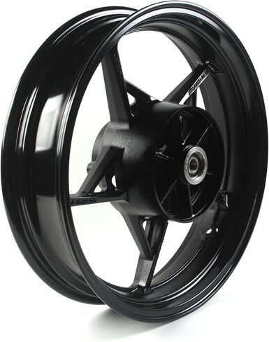 Arashi Rear Wheel Rim for Kawasaki Ninja 400 EX400 Z400 2018-2024 ABS include, Ninja 500 Z500 2024-2005 ABS include, Motorcycle Accessories Parts Gloss Black in Saudi Arabia