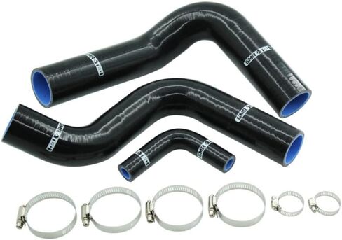 Silicone Radiator Hose Kit with Stainless Steel Clamps compatible with Mustang Cobra Shelby 289-302, 1964 1965 1966 1967 1968 in Saudi Arabia