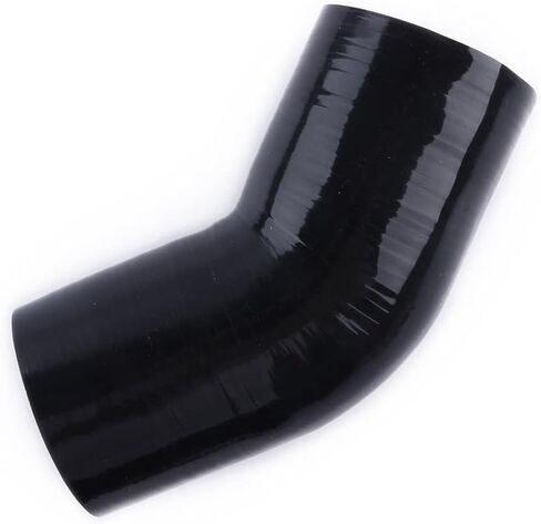 2.5 "ID 45 درجة الكوع silionce خرطوم مقوى ، 4 طبقات توربو / مبرد داخلي / أنابيب السحب الصناعية الهيدروليكية in Kuwait