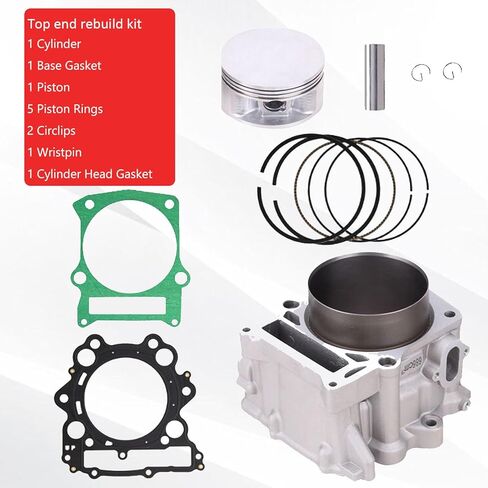102mm Cylinder Piston Gasket Kit Compatible with Yamaha Raptor 660R 2001-2005 686cc in Kuwait