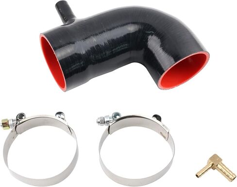 Silicone Turbo Intake Pipe Fit for Audi A4 allroad quattro 2010-2016 / A4 S4 2013-2015 / A4L 2009-2016 / A5 S5 2012-2016, 2.0 1.8 Tfsi 06H129629F in Saudi Arabia