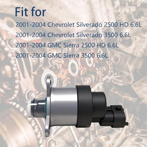 0928400535 Fuel Pressure Regulator Fit for 2001-2004 Chevrolet Silverado & GMC Sierra 2500HD/3500 6.6L LB7 Duramax Diesel in Saudi Arabia