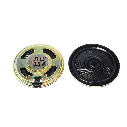 2pcs/lot Ultra-Thin Speaker 8 ohms 0.5 watt 0.5W 8R Speaker Diameter 40MM 4CM Thickness 5MM in Kuwait