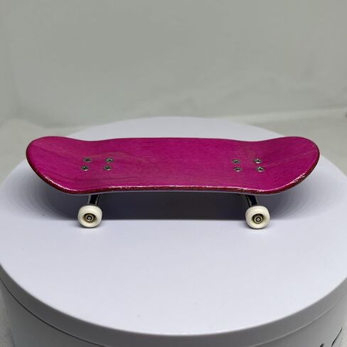LEEFAI 34mm Pro Fingerboard Complete Set Up 34x96mm-Maples Wood Deck UV Printing Graphic 4.0 Finger Skateboard Trucks & 5 Urethane Wheels-Op3ra V3-Floral in Saudi Arabia