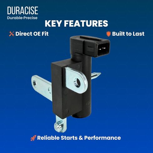 DURACISE Crankshaft Position Sensor Compatible with 1991-1997 Ford Explorer, 1990-1997 Ford Ranger, Aerostar & 1994-2000 Mazda B4000, 1991-1994 Mazda Navajo | 4.0L | OEM #90TF6C315A1A, ZZL067082B in Saudi Arabia