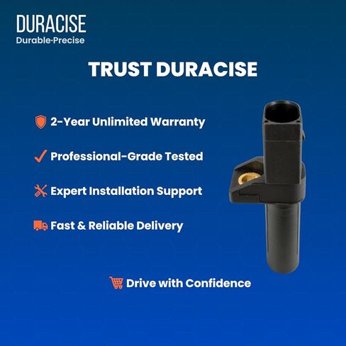 DURACISE Crankshaft Position Sensor Compatible with Mercedes-Benz C230 C240 C320 C32 E320 E430 E500 E55 ML320 ML350 ML500 S430 S500 S600 CL500 CLK320 & Dodge Sprinter & Freightliner Sprinter 2500/3500 in Kuwait