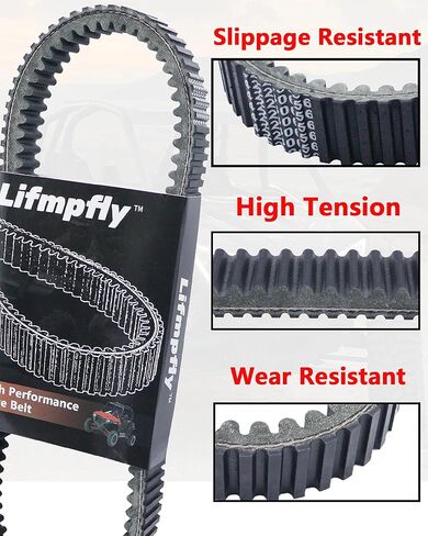 Drive Belt for Can-Am 2016-2020 UTV Defender/Defender MAX HD8 HD10, Maverick Sport/Sport Max 1000 1000R, Maverick Trail 800 / 800R / 1000 / 1000R, Maverick X3, Replace 422280656 422280654 in Kuwait