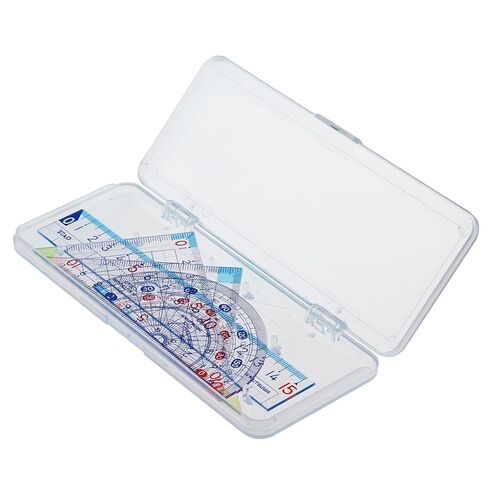 Kutsuwa AP01A STAD Mathematical Ruler Set, Acrylic, Case Included in Saudi Arabia