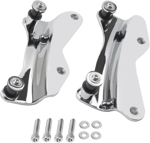 Detachable 4-Point Docking Hardware Kit Compatible with 2014-2026 Touring Models Street Glide, Road Glide, Road King, Electra Glide, Alloy Steel, Chrome in Saudi Arabia