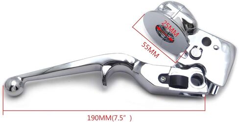 SMT- Chrome Clutch Lever Mount Bracket For H-D Softail Springer 96-06/ Road Glide 98-07 [P/N: MT436-003-GBK] in Saudi Arabia