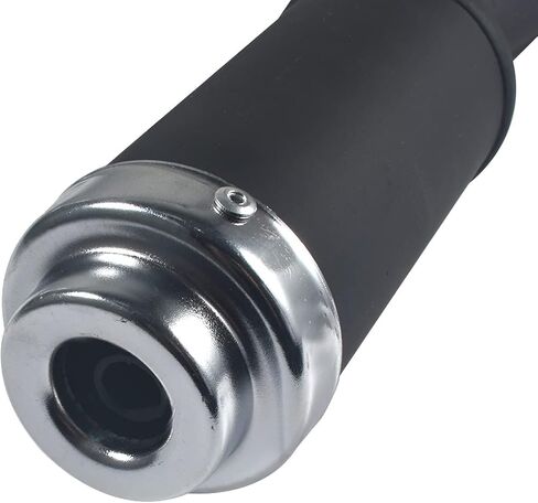 Flexible Exhaust Muffler Pipe for 2 Stroke 49cc 60cc 66cc 80cc 100cc Motorized Bike, Gas Pocket Bike & Dirt Bike Engine Parts (Black) in Saudi Arabia