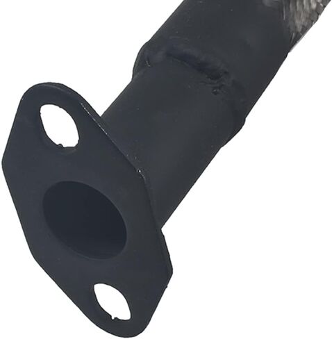 Flexible Exhaust Muffler Pipe for 2 Stroke 49cc 60cc 66cc 80cc 100cc Motorized Bike, Gas Pocket Bike & Dirt Bike Engine Parts (Black) in Saudi Arabia
