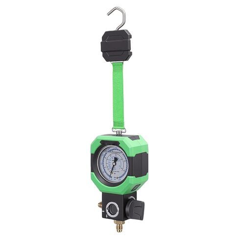 Fafeicy HVAC، أداة شحن بصمام مزدوج مع منفذ USB من النوع C وإضاءة LED، لمبردات R410 R22 R32، نطاق ضغط 0 500 رطل لكل بوصة مربعة، بطارية قابلة لإعادة الشحن 1500 مللي أمبير في الساعة in Kuwait