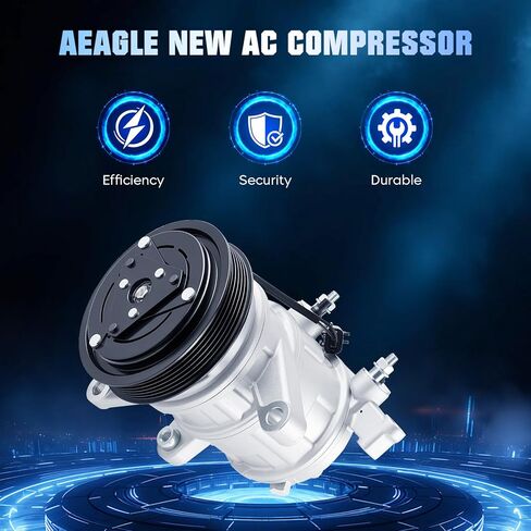 ضاغط مكيف هواء AEagle مع قابض تكييف هواء مناسب لسيارة دودج نيترو V6 3.7L Sport Utility 2007-2008، لسيارة Jeep Liberty V6 3.7L Sport Utility 2006-2008 in Kuwait