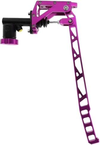 Hydraulic Hand Brake Compatible With Drift Cars Racing Vehicles Replacement For Aluminum Hydro E-Brake Brake System Handbrake Long Level Gear Kit Purple in Saudi Arabia