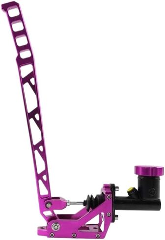 Hydraulic Hand Brake Compatible With Drift Cars Racing Vehicles Replacement For Aluminum Hydro E-Brake Brake System Handbrake Long Level Gear Kit Purple in Saudi Arabia