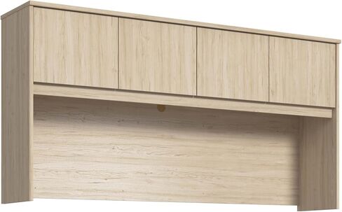 خزانة مكتب Bush Business Furniture Studio C 72W باللون الدردار الطبيعي، مساحة تخزين للمنزل أو المكتب الاحترافي in Kuwait