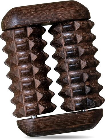 Wood Little Ouchies Dual Roller Fidget Toy, Wood Hand Massager, Portable Stress and Anxiety Relief Tool for Adults in Saudi Arabia