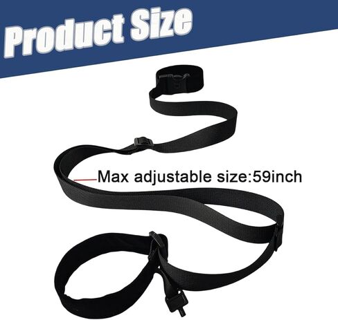 2PCS Adjustable Anti-Lost Wrist Strap, Velvet Lining on Both Wrists Prevents Chafing, 59Inch Parent-Child Safety Leash for Autism ADHD Special Needs, Travel Shopping Airport Zoo Park in Saudi Arabia