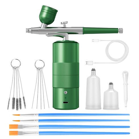 Airbrush Kit Portable Airbrush Air Brush Kit with Air Compressor Airbrush for Nails Airbrush Compressor High Pressure Nail Airbrush Machine Handheld Mini Air Brush Kit (pink) in Saudi Arabia