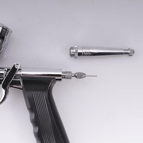 Langlengtec Airbrush Kit Paing Set with 3 Cup Hose and Air Brush Accessories Spray Gun for Art Hobby Model in Saudi Arabia
