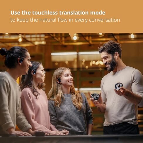 Vasco V4 Language Translator Device + Vasco Translator E1 Earbuds | Free Lifetime Internet in Almost 200 Countries in Saudi Arabia