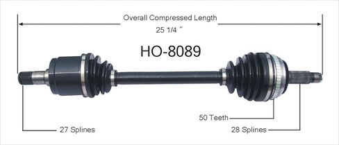 HO-8089 CV Axle Shaft in Saudi Arabia