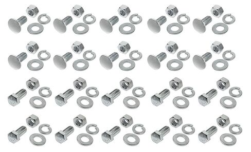 RestoParts Front/Rear Bumper Bolt Kit 1964-1972 GTO Lemans 442 Chevelle Skylark in Saudi Arabia