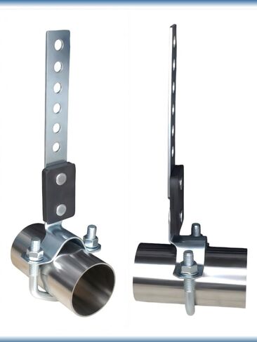 4pcs Heavy Duty Muffler Exhaust Hanger Plus,for 3 inch Pipe,Universal Exhaust Flexible Swivel Tail Pipe Hanger with Heavy Reinforced Rubber Pad,Heat Resistant Exhaust Insulator for Cars, SUVs & Trucks in Saudi Arabia